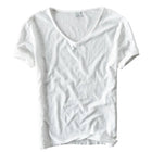Damen V-Ausschnitt T-Shirt I Leichtes Material | Lässiges Sommer T-Shirt für den Alltag | Schmid