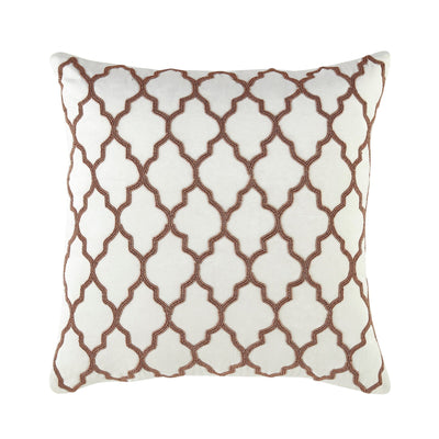 Luxe Collection Trellis Handbeaded Kissen | Exklusive Handarbeit & Luxusdekor