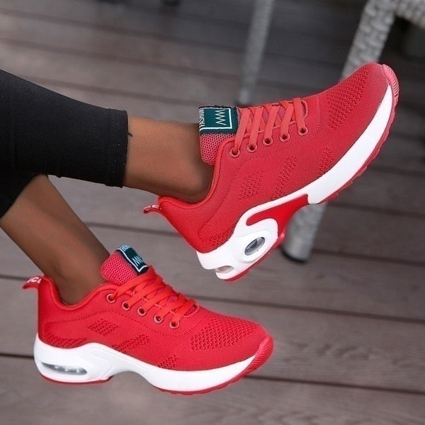 Damen Ergonomische Unterstützende Sneakers – Bequeme Freizeitschuhe Mit Fußgewölbeunterstützung