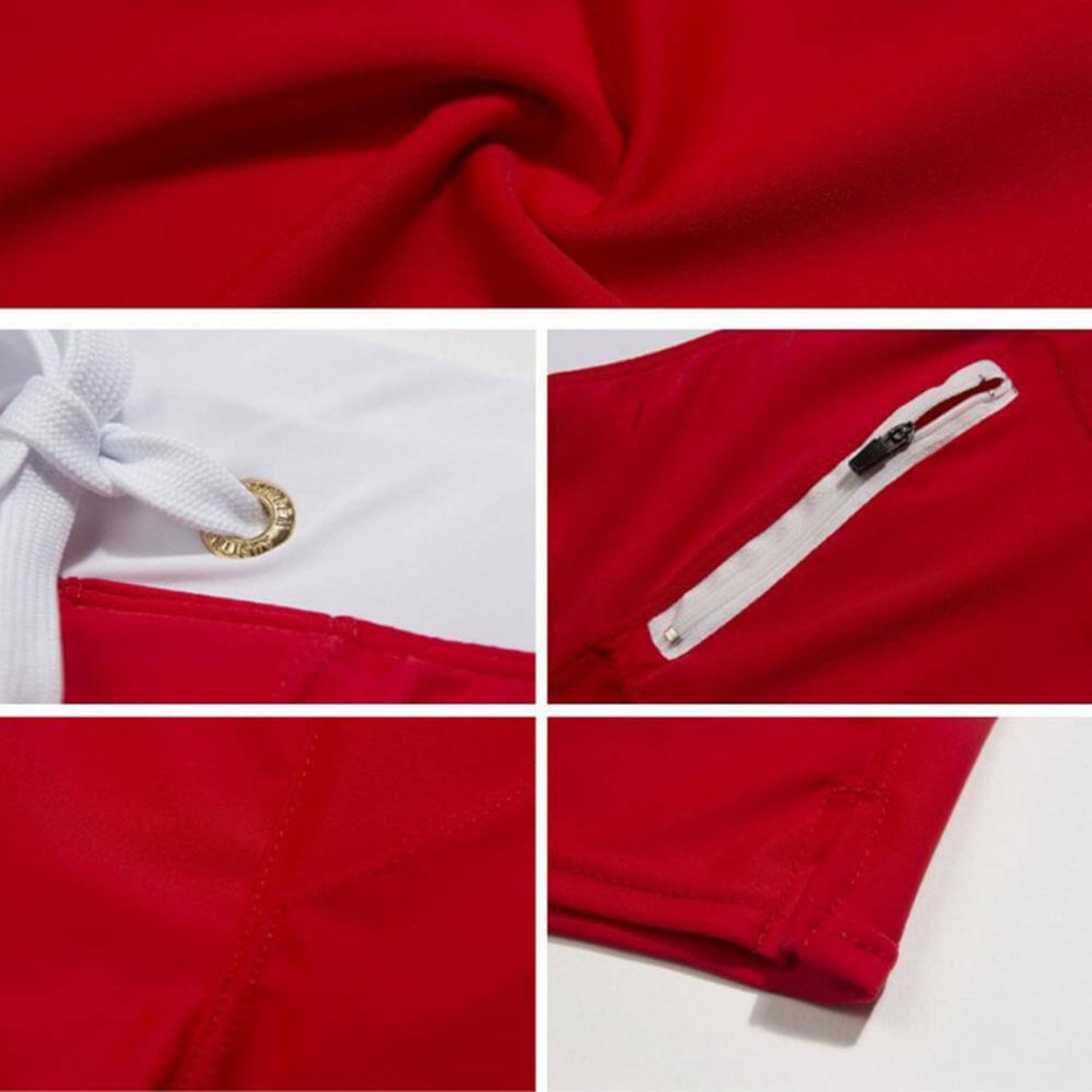 Moderne Herren Badehose – Schnelltrocknende Badeshorts Mit Elastischem Bund