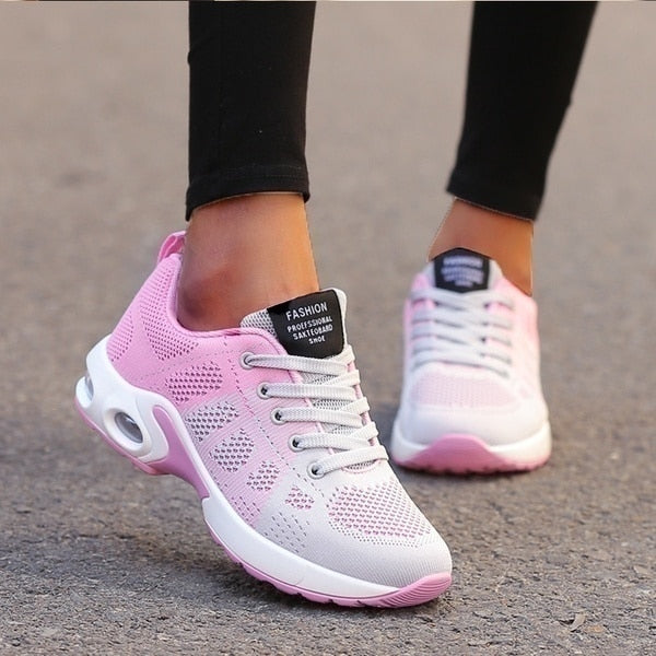 Damen Ergonomische Unterstützende Sneakers – Bequeme Freizeitschuhe Mit Fußgewölbeunterstützung