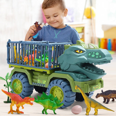 Dinotrek explorers set | dinosaurier- und fahrzeug-abenteuerspielzeug für kinder – urzeit entdecken & fantasievoll spielen
