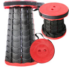 Tragbarer Klapphocker | Höhenverstellbarer Sitz 7–47 cm | Faltbarer Hocker bis 160 kg | Schmid