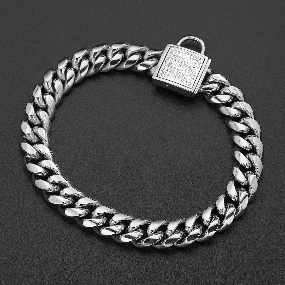 BlingBling – Metall‑Hundekette