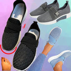 Damen Plateau Sneaker Slip-On mit Plateausohle – Freizeitschuhe