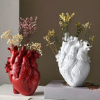 HeartBloom – Herzförmige Vase aus Nachhaltigem Material
