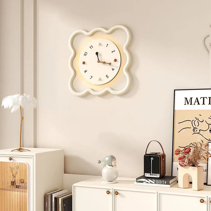 Ala | marshmallow-inspirierte wanduhr