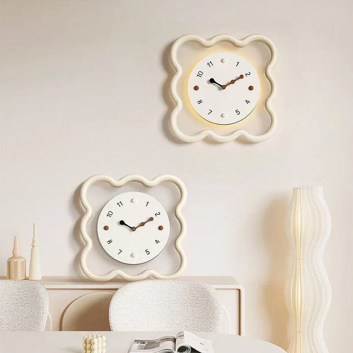 Ala | marshmallow-inspirierte wanduhr