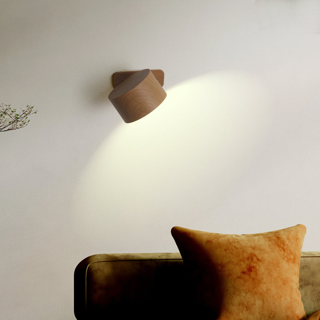 Ticky | Applique Murale Magnétique Effet Bois