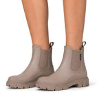 Wasserdichte Stiefeletten | Synthetik & Textilfutter | Profilierte Gummisohle mit Elastischen Seiteneinsätzen | Schmid