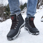 Gefütterte Winterstiefel | Wasserabweisendes Obermaterial & TPR-Profilsohle | Schnürstiefel in EU 39–46 | Schmid