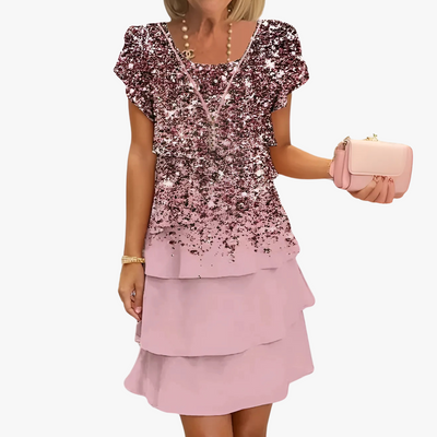 Elegantes | damen maxikleid mit blumenmuster