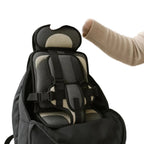 Tragbarer Kindersitz | Faltbarer Reisesitz mit Fünfpunktgurt | Kompakter Reisesitz für kompatible Fahrzeugsitze | Schmid