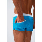 Moderne Herren Badehose – Schnelltrocknende Badeshorts Mit Elastischem Bund