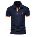 Herren Poloshirt mit Knopfleiste | Slim Fit Kurzarm Poloshirt mit Kragen für Alltag und Smart Casual | Schmid