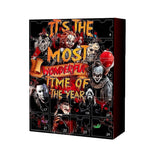 Horror-Adventskalender | 24 Minifiguren & Verschiedene Sammlerstücke | Halloween-inspirierter Countdown-Kalender zum Sammeln & Verschenken | Schmid
