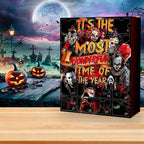 Horror-Adventskalender | 24 Minifiguren & Verschiedene Sammlerstücke | Halloween-inspirierter Countdown-Kalender zum Sammeln & Verschenken | Schmid