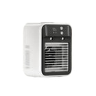 Mobiler Luftkühler Ventilator | USB-C Wiederaufladbarer Ventilator mit Sprühfunktion | Persönliche Kühlung für Zuhause und Büro | Schmid