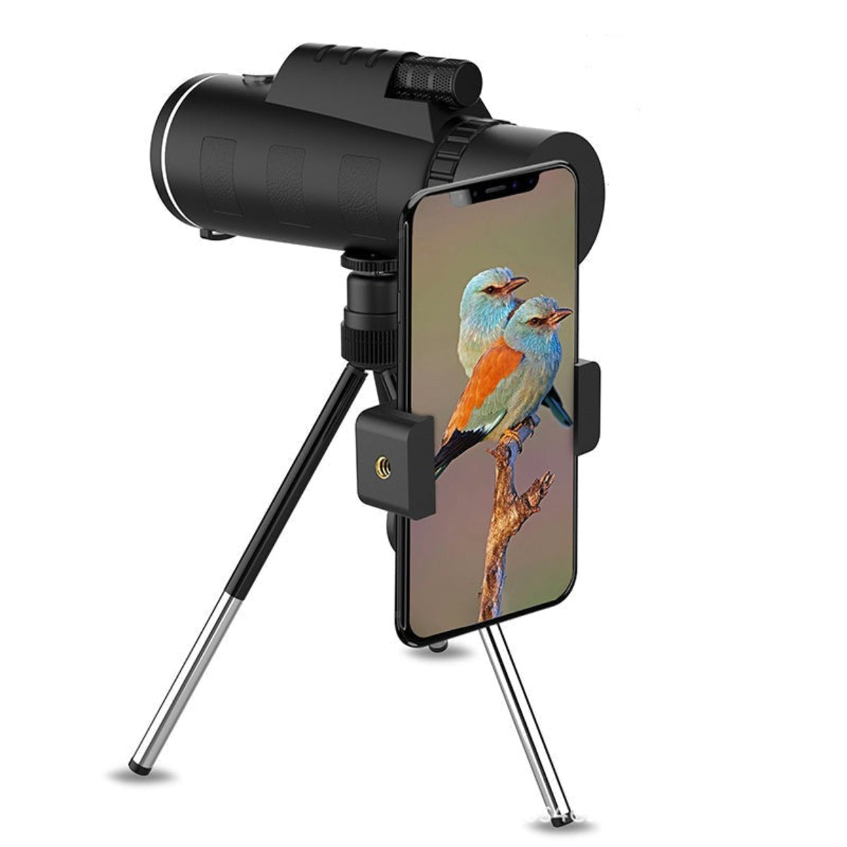 Monokular Teleskop | HD-Optik im Kompakten Design | Outdoor-Beobachtung und Reisen | Schmid