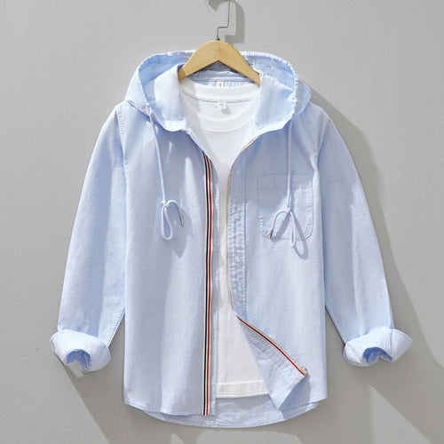 Casa Leinen‑Hoodie – Leichtes Kapuzen‑Oberteil