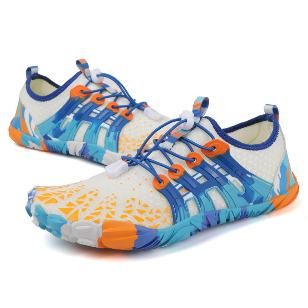 Barfußschuhe | Mesh-Wasserschuhe mit Flexibler Sohle | Für Outdoor- und Wasseraktivitäten | Schmid