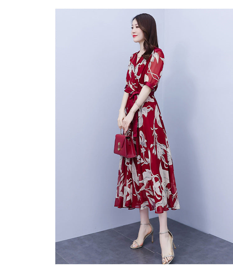 Theffanie's | maxikleid mit v-ausschnitt