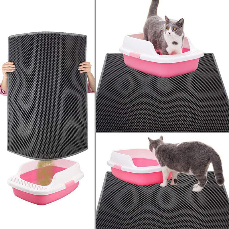 PawGuard | Rutschfeste Katzenstreumatte aus hochwertigem Material