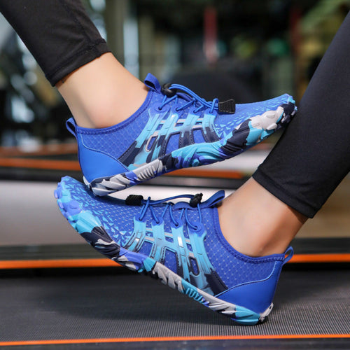 Barfußschuhe | Mesh-Wasserschuhe mit Flexibler Sohle | Für Outdoor- und Wasseraktivitäten | Schmid