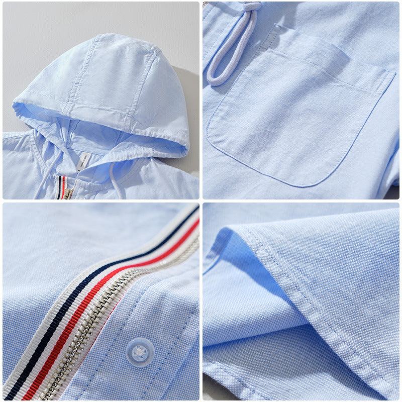 Casa Leinen‑Hoodie – Leichtes Kapuzen‑Oberteil