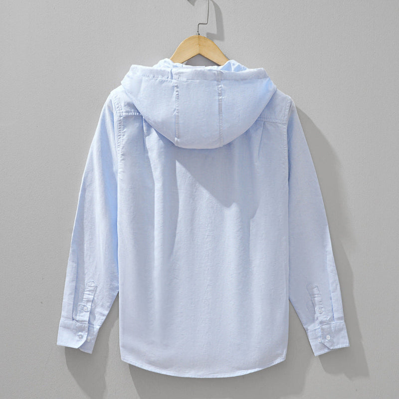 Casa Leinen‑Hoodie – Leichtes Kapuzen‑Oberteil