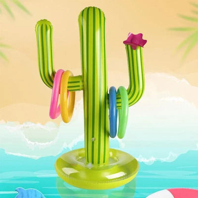 Cactusfun | Aufblasbares Kaktus Pool Spielset Für Grillpartys Sommer Und Outdoor Spaß