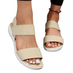Orthopodiatrie - Wedge Sandalen – Damen Keilsandalen