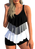 ByFey - Tankini Set mit hochgeschnittener Hose für Damen