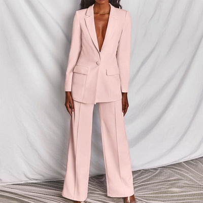 Eleganter l Blazer und Hosenset