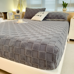 Premium Flauschiges Winterbettlaken – Rutschfest und Atmungsaktiv