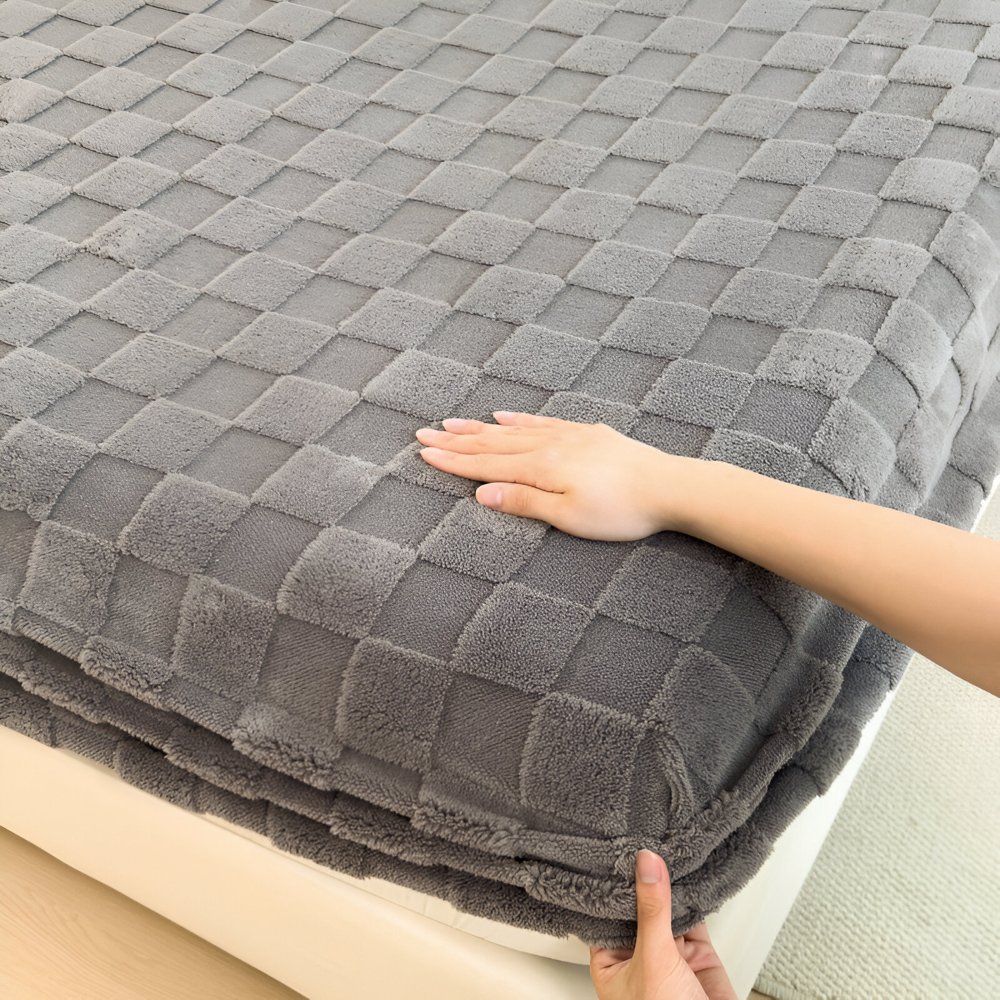 Premium Flauschiges Winterbettlaken – Rutschfest und Atmungsaktiv