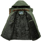 Wasserabweisende Jacke - mit verstellbarer Kapuze und Taschen‑Details