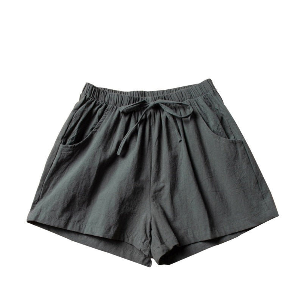 Lindy - Shorts Leinen- und Baumwollmischung