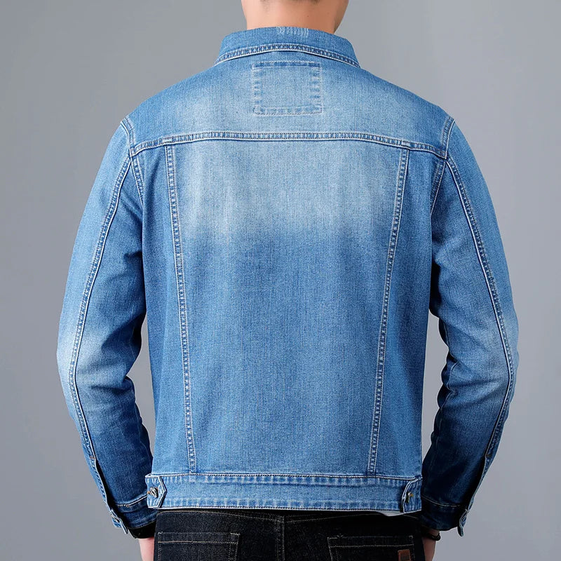 Billy Denim‑Jacke – Herren Langärmlige Jeansjacke