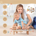 MelodyPlay – Holzmusikspielzeug All-in-One Instrument