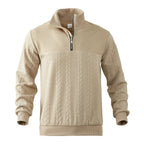 Camden Sweatshirt mit Viertel‑Reißverschluss – Herren Langarm‑Sweatshirt