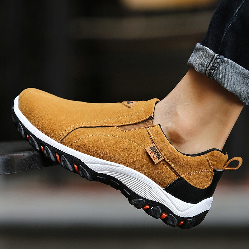 Herren Outdoor-Schuhe – Wasserabweisend, Rutschhemmende Sohle, für Wandern
