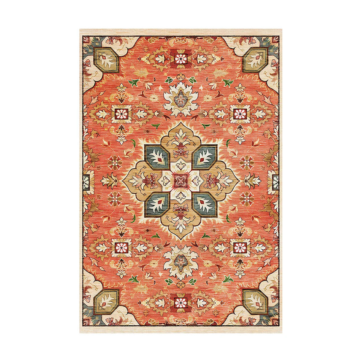 Luna Carpet – Waschbarer Perserteppich | Ideal Für Wohnzimmer & Komfort
