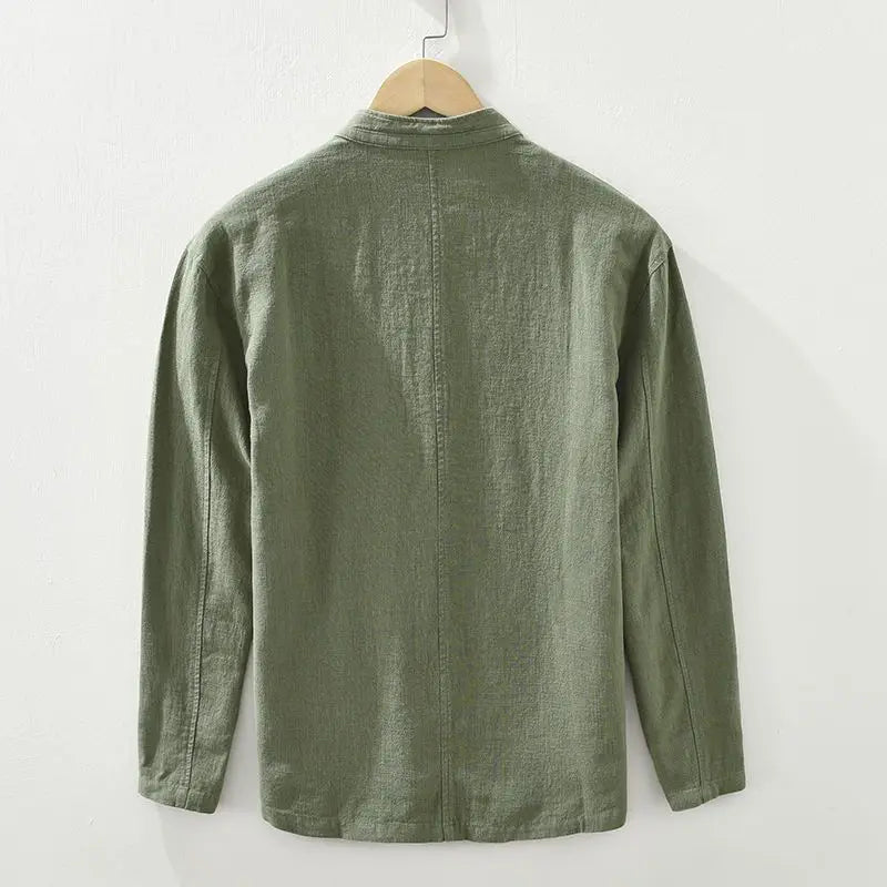 Zerano Overshirt – Herren Freizeit-Overshirt mit Knopfleiste