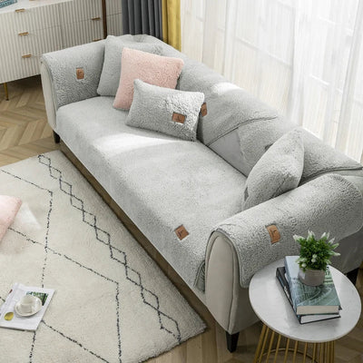Cozyshield | elegante und schützende stretch-sofa-abdeckung