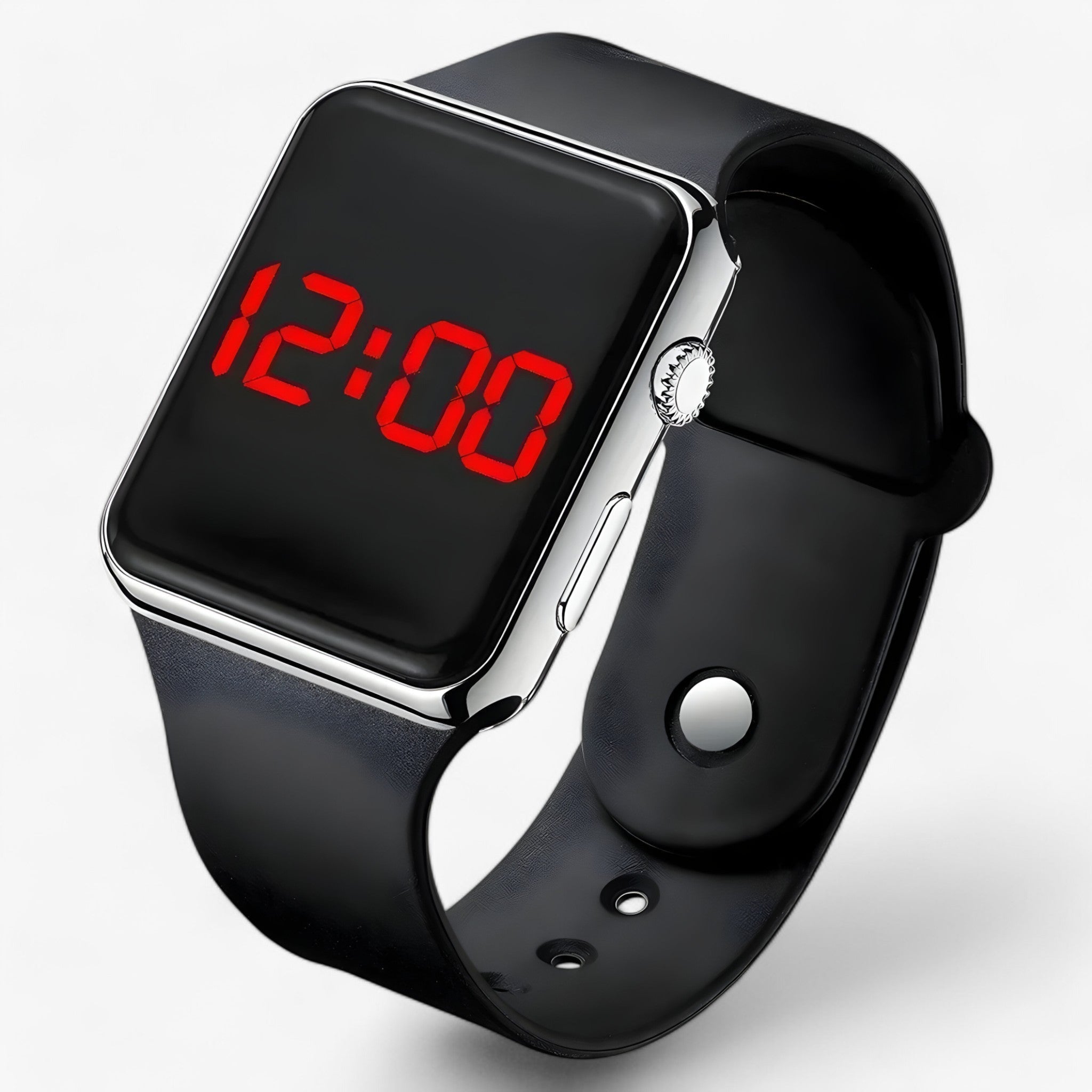 Leo – Unisex Quarzuhr mit Silikonarmband