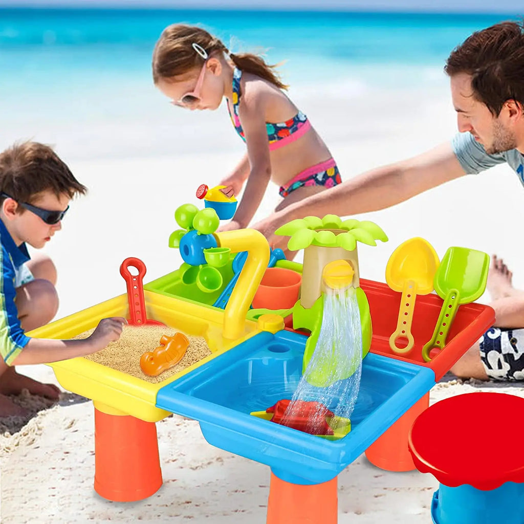 SunnyScoops Strand- und Sandspielzeug-Set