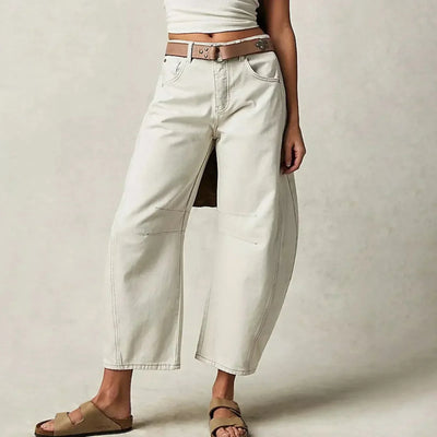 Jeans l mit weitem Bein für Damen