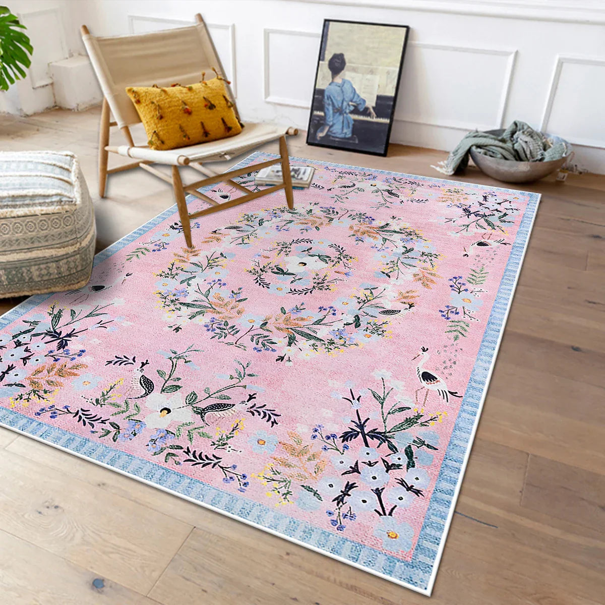 Luna Carpet – Waschbarer Perserteppich | Ideal Für Wohnzimmer & Komfort