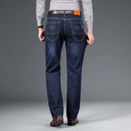Baumwoll - Jeans mit geradem Schnitt für Herren